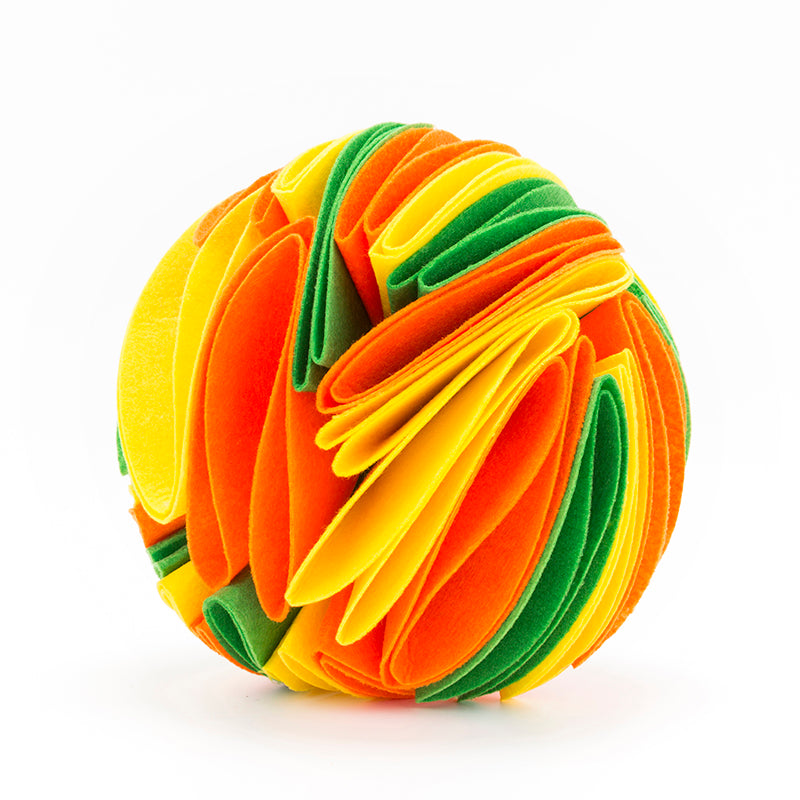 Collapsible IQ Snuffle Ball for Dogs