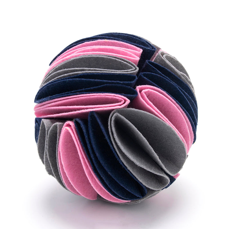 Collapsible IQ Snuffle Ball for Dogs