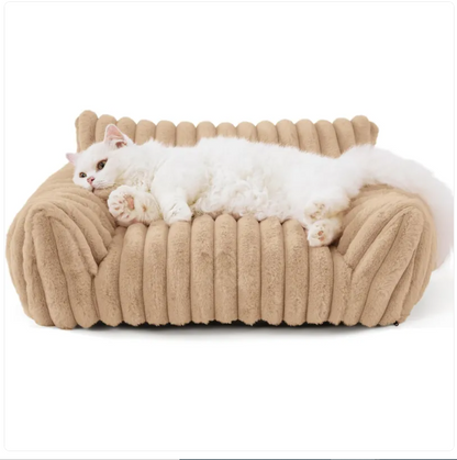 Comfy Orthopedic Plush Dog Sofa Bed
