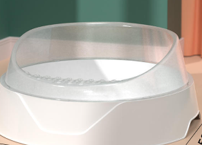 Semi-Private Cat Litter Haven with Scoop