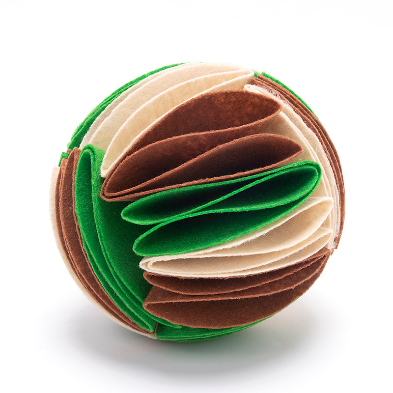 Collapsible IQ Snuffle Ball for Dogs