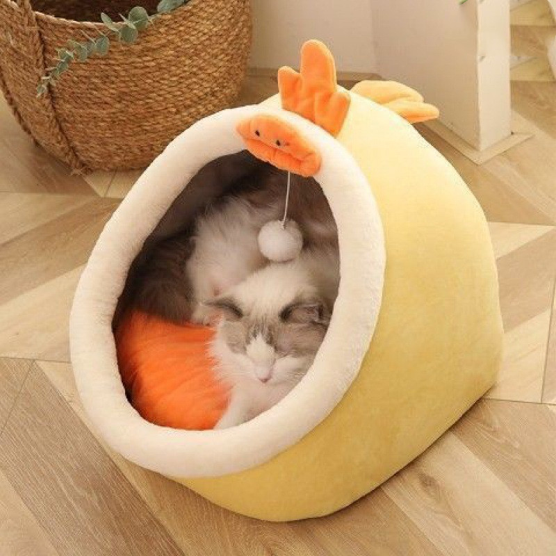 Cozy Cat Hideaway Villa: Semi-enclosed, Washable