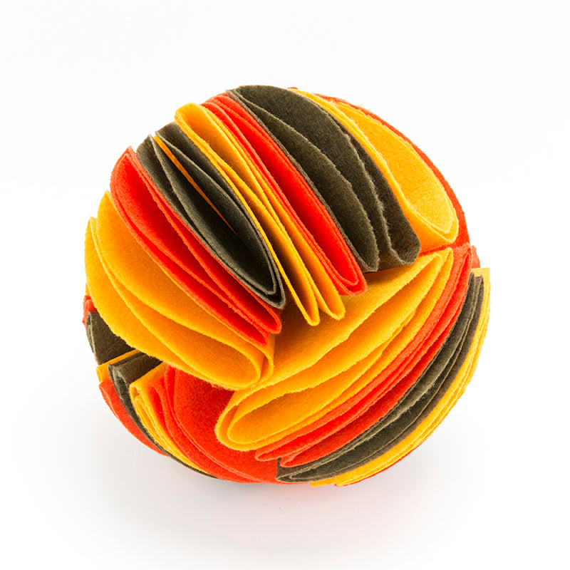 Collapsible IQ Snuffle Ball for Dogs