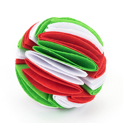 Collapsible IQ Snuffle Ball for Dogs