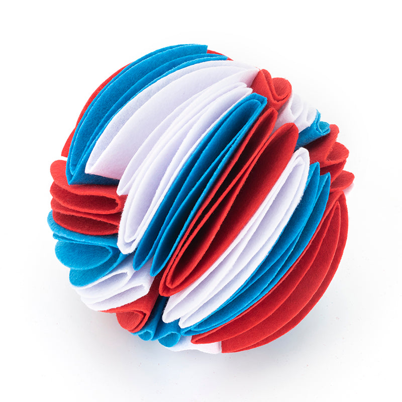 Collapsible IQ Snuffle Ball for Dogs
