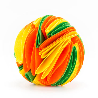 Collapsible IQ Snuffle Ball for Dogs