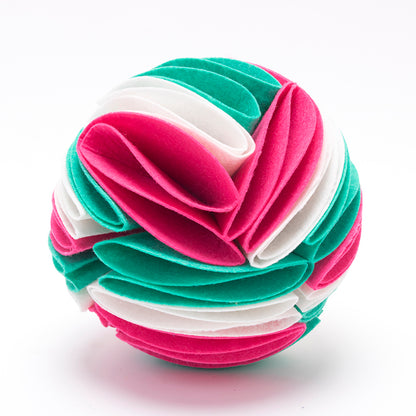 Collapsible IQ Snuffle Ball for Dogs